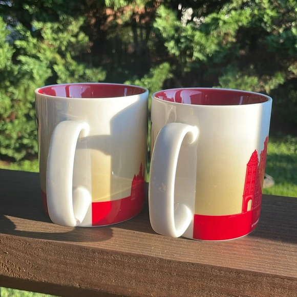 Starbucks Set of 2 Collector Cities Series Antwerp and Wroclaw Coffee Mug - Picture 4 of 5